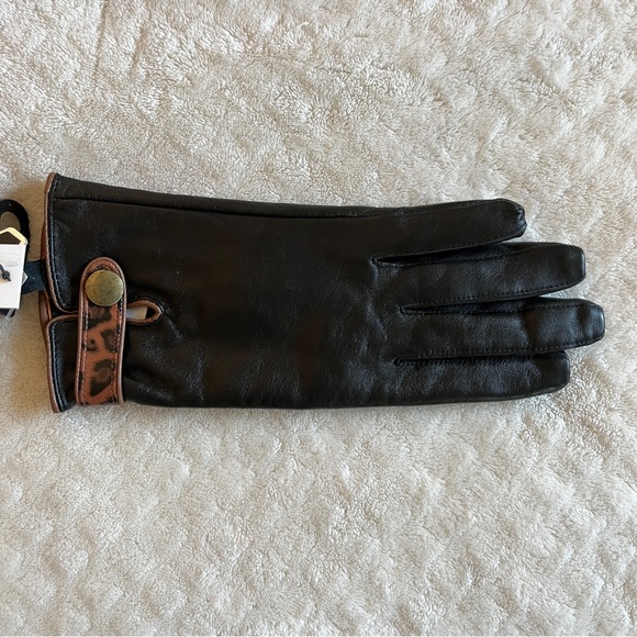 NWT Sole Society leather gloves size S - Picture 3 of 8